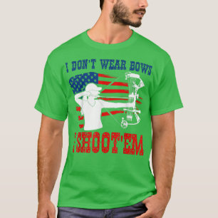 I don't wear bow, i shoot them, with american vint T-Shirt