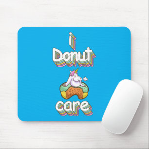 I Donut Care Mouse Mat