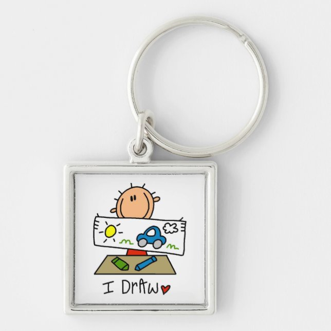 I Draw Key Ring (Front)