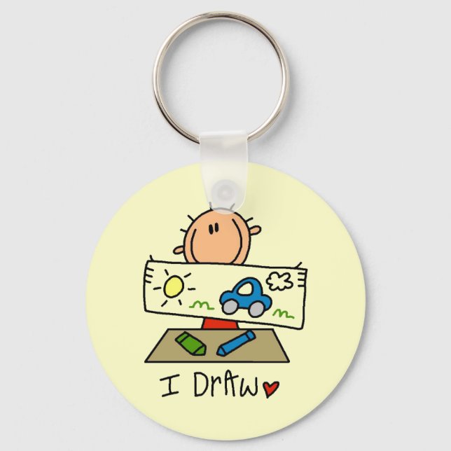 I Draw Key Ring (Front)