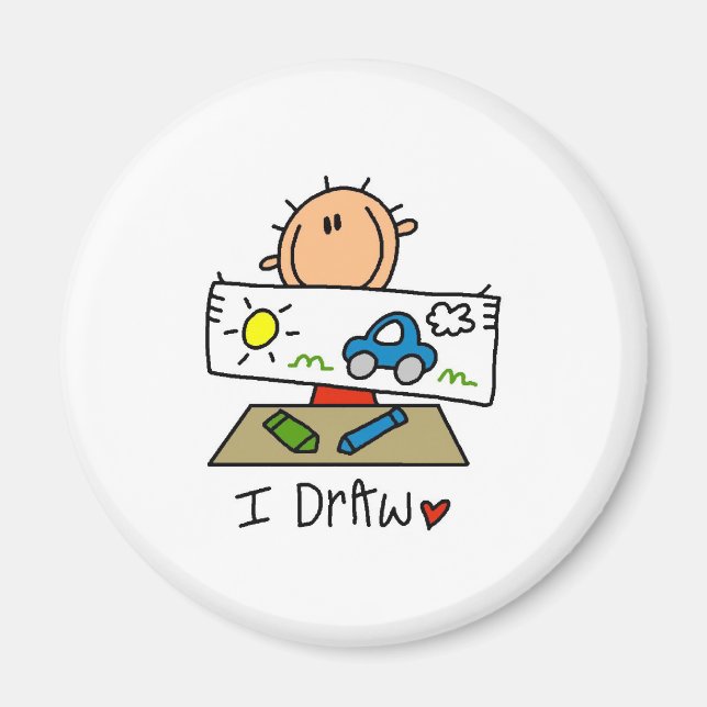 I Draw Magnet (Front)