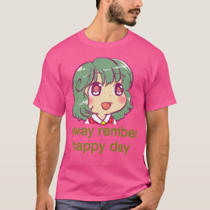 I Draw Pls Rember Happy Day Yuuka Kazami Touhou M T-Shirt
