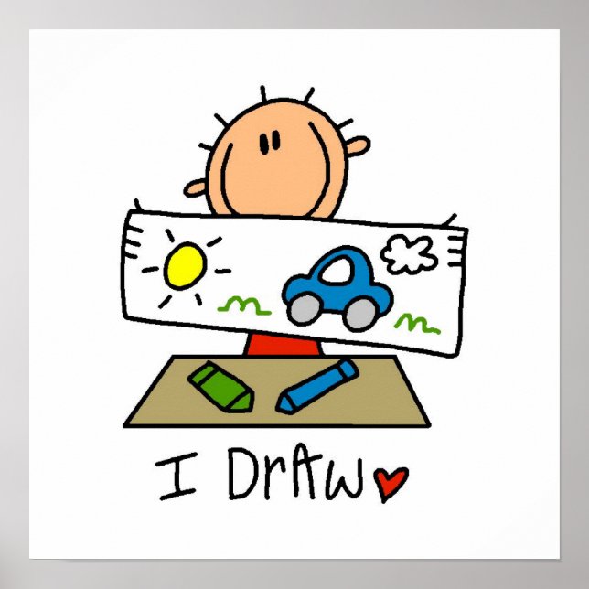 I Draw Poster (Front)