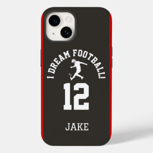 I Dream Football I Sports Team Jersey Number Case-Mate iPhone 14 Case