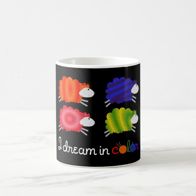 I Dream In Colour Fibre Artist Mug (Center)