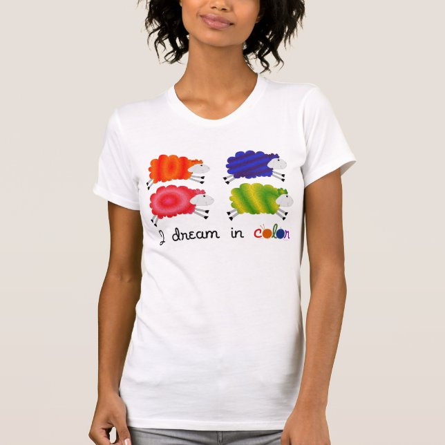 I Dream in Colour Sheepy Shirt (Front)