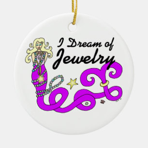 I Dream Of Jewellery Mermaid Ceramic Tree Decoration