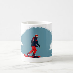 I Dream of Snowboarding - Snowboarder Coffee Mug