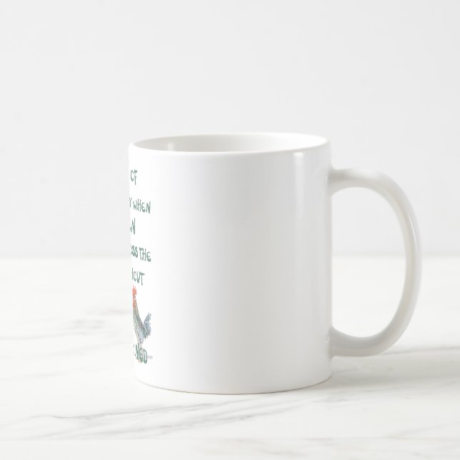 I dream of the day... CHICKENS Coffee Mug (Right)