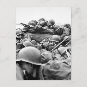 "I drew an assault boat to cross in_War Image Postcard