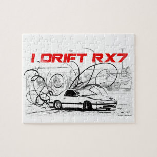 I Drift RX7 Jigsaw Puzzle