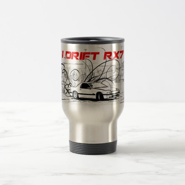 I Drift RX7 Travel Mug (Center)