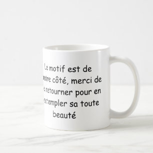 “I drink the bed of roses” (left hand) Coffee Mug