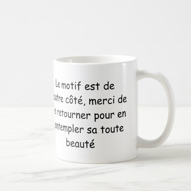 “I drink the bed of roses” (left hand) Coffee Mug (Right)