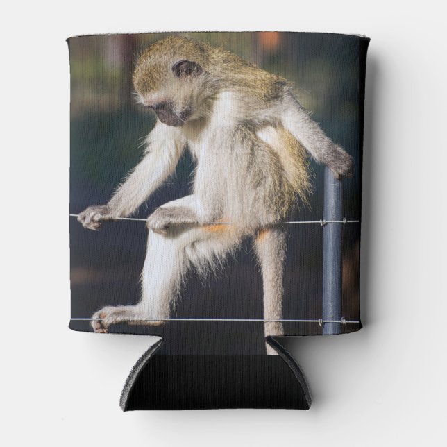 I drink, therefore I am! Seltzer Can Cooler (Front)