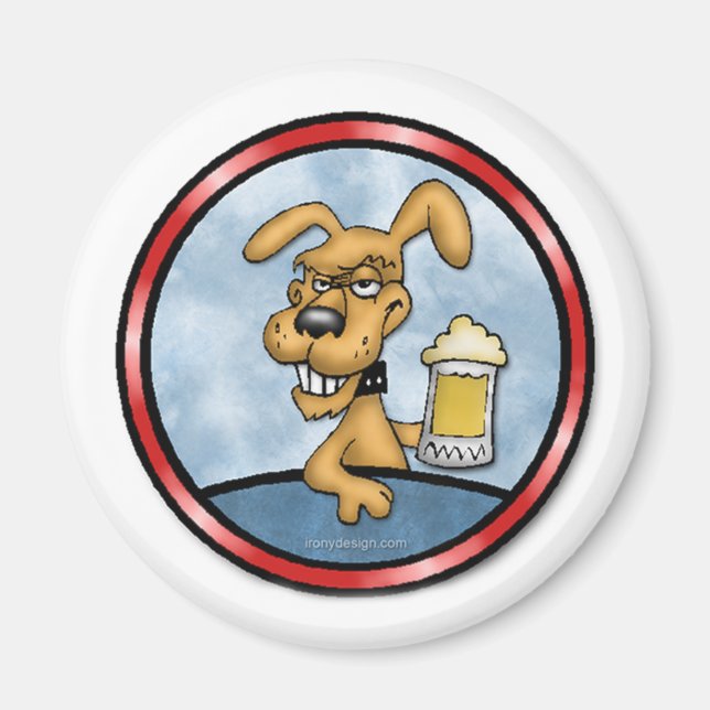 I Drink To Make Others Magnet (Front)