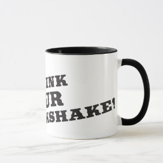 I drink your milkshake there will be blood mug