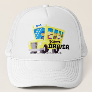 "I Drive School Bus" Trucker Hat