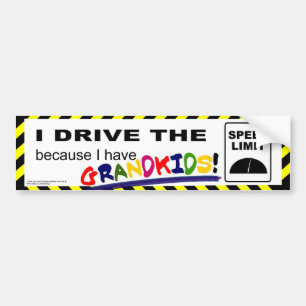 I drive the speed limit... bumper sticker