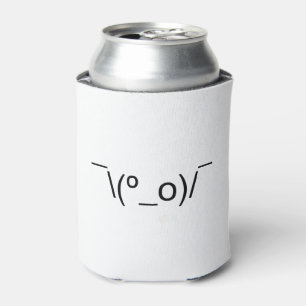 I Dunno LOL ¯\(º_o)/¯ Emoticon Japanese Kaomoji Can Cooler