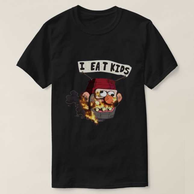 I eat kids gravity falls Sticker.png T-Shirt (Design Front)