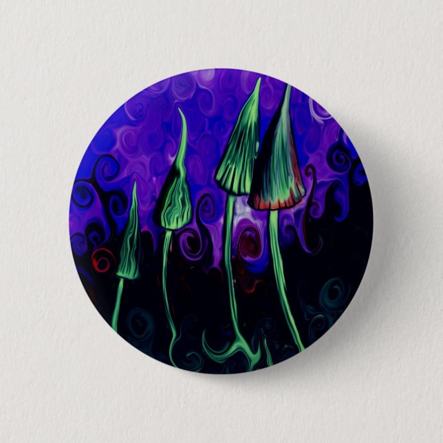 I eat mushrooms - button (Front)