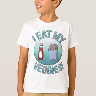 I Eat My Veggies Kids Shirt