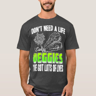 I Eat Vegies Vegan Vegetarian Healthy Gift T-Shirt