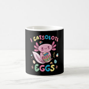 I Eatsolotl Eggs Rabbit Axolotl Bunny Easter Coffee Mug