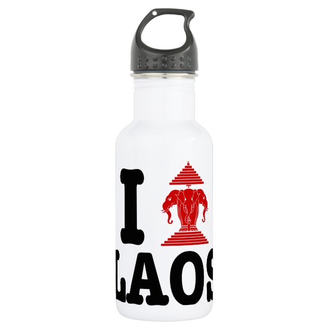 I Erawan (Love) Laos 532 Ml Water Bottle (Front)