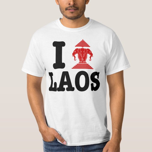 I Erawan (Love) Laos T-Shirt (Front)