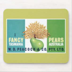 I Fancy Pears Mouse Mat