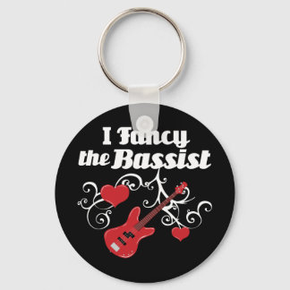 I Fancy The Bassist Key Ring