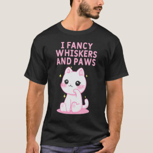 I Fancy Whiskers and Paws Cat Collection Kitten 3 T-Shirt