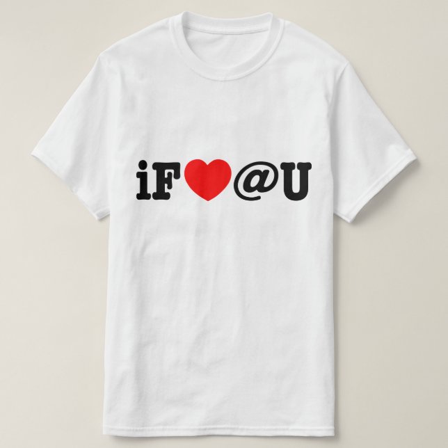 I Fart at You T-Shirt (Design Front)