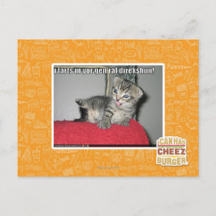 I farts in yor gen'ral direkshun postcard