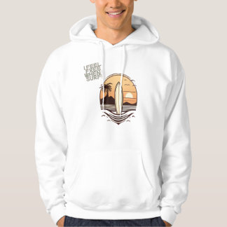 I Feel Free When I Surf Hoodie