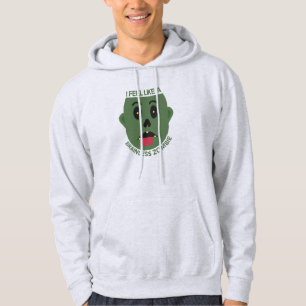 I Feel Like A Brainless Zombie Men's Hoodie