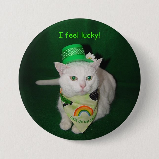 I Feel Lucky! 7.5 Cm Round Badge (Front)