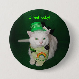I Feel Lucky! 7.5 Cm Round Badge