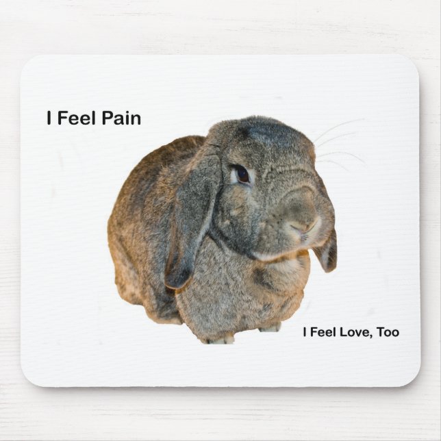 I Feel Pain Mouse Mat (Front)