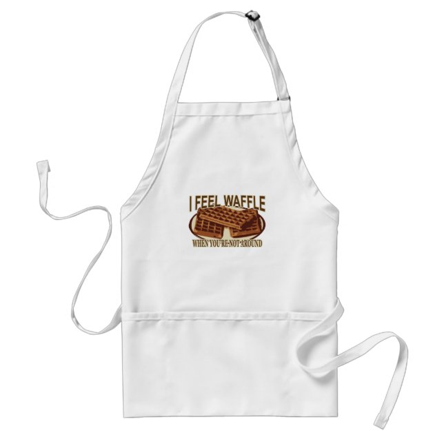 I Feel Waffle . Standard Apron (Front)