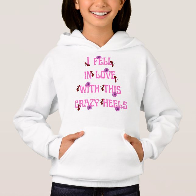 i fell in love with this crazy heels slogan (Front)