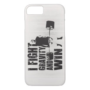 I Fight Gravity and Win - Lifting Motivation iPhone 8/7 Case
