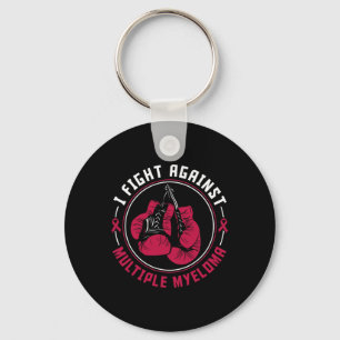 I Fight Multiple Myeloma Awareness Support Boxing Key Ring
