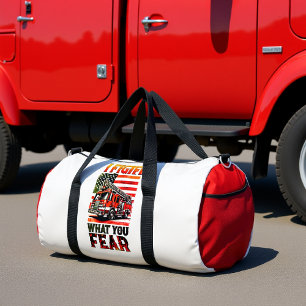 I Fight What You Fear Duffle Bag