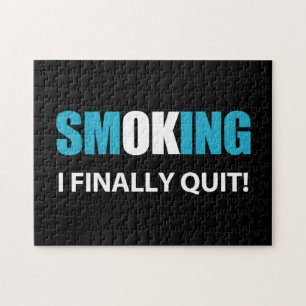 I Finally Quit - Stopped Smoking Reward Jigsaw Puzzle
