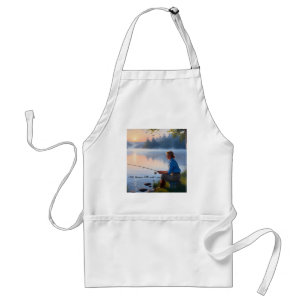 I Fish... Because God Said I Can – Camping Standard Apron