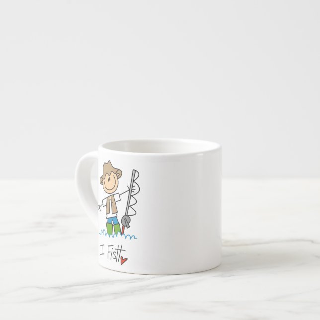 I Fish Espresso Cup (Front Left)