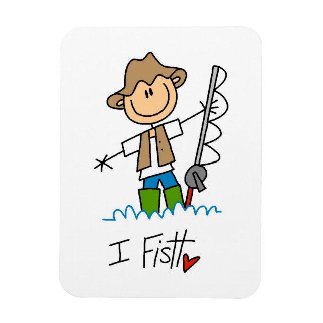 I Fish Magnet (Vertical)